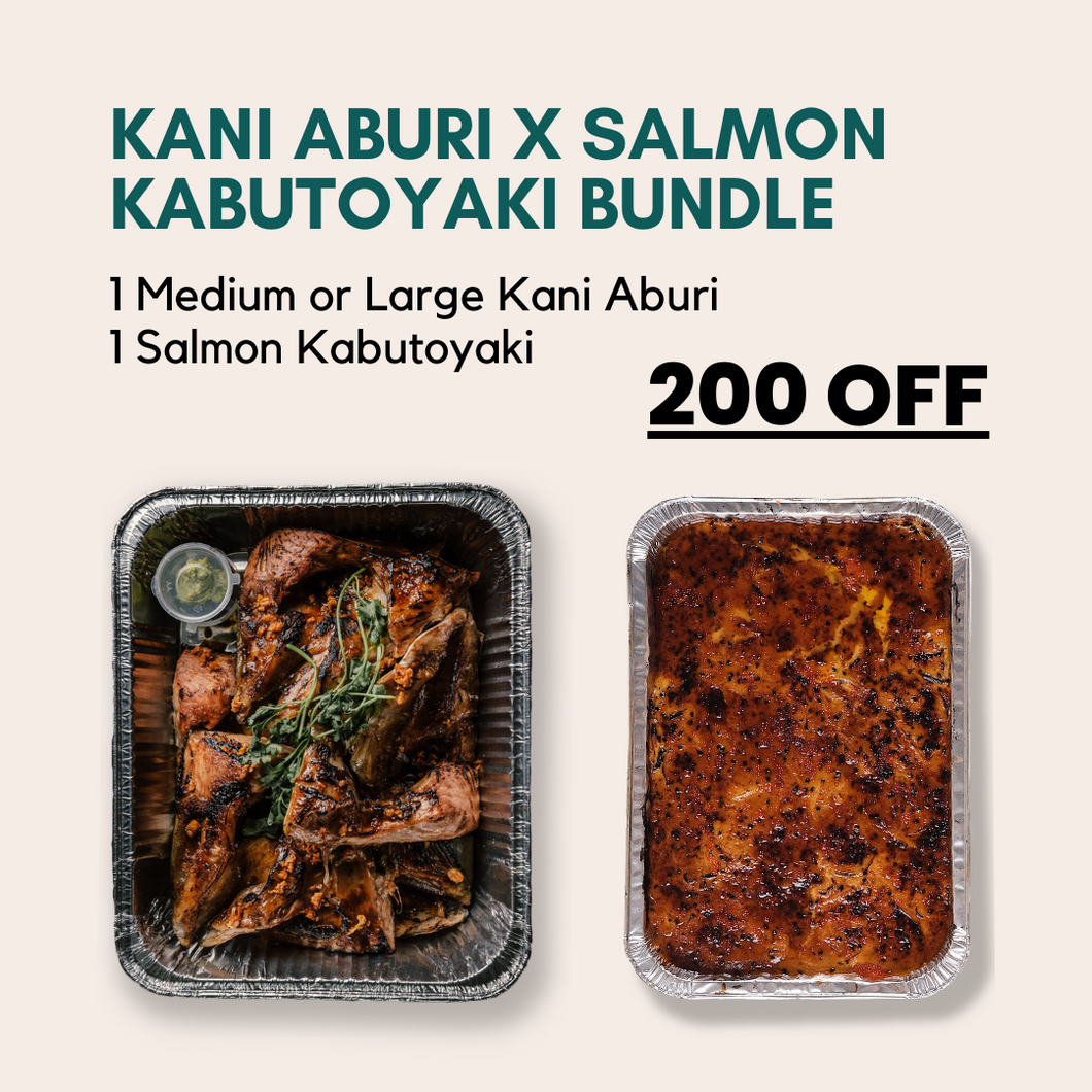 Kani X Salmon Kabutoyaki Bundle